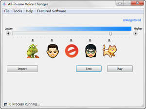 Voice Changer Screenshot Main